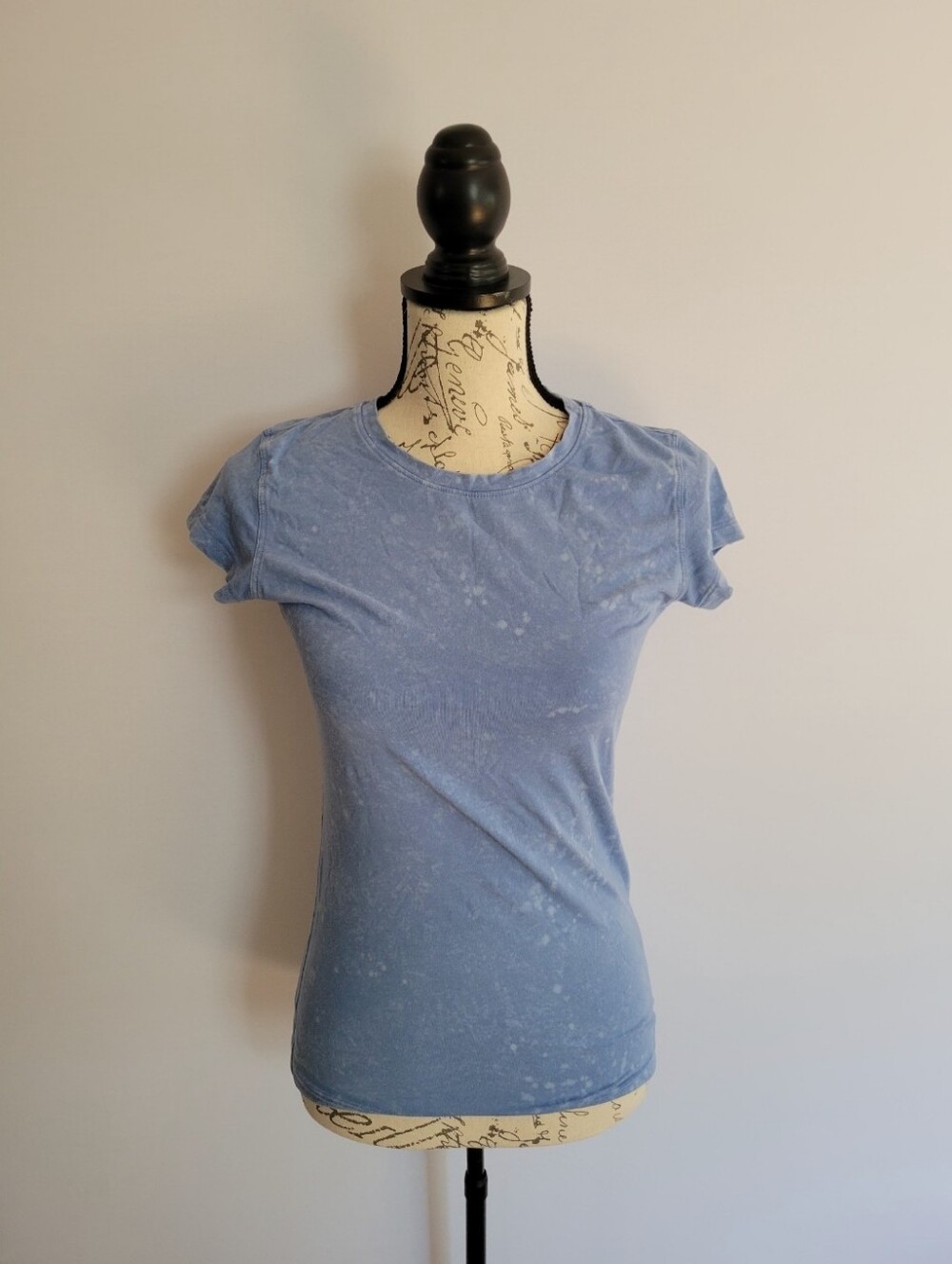 Babaton Light Blue Short Sleeve Crew Tee
